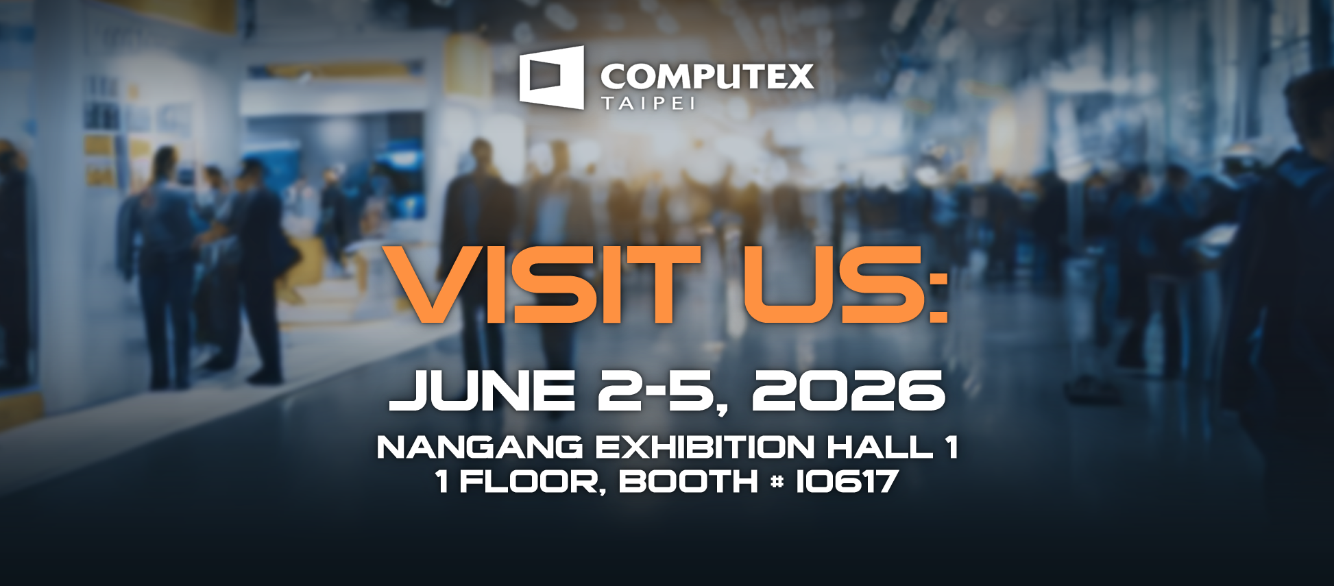 Picture of Nitro Concepts Computex 2026 Visit Us