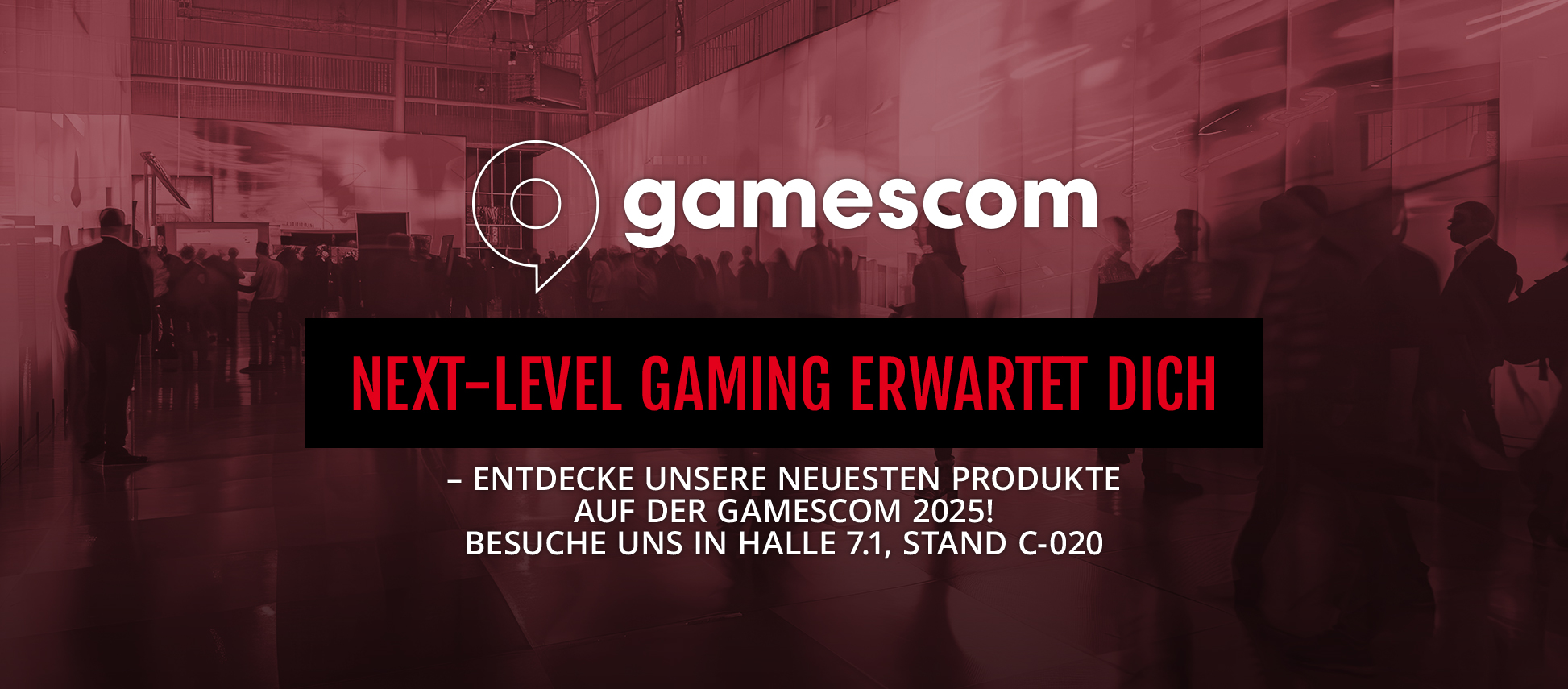 Picture of Experience next-level gaming - Our newest gear at gamescom 2025!