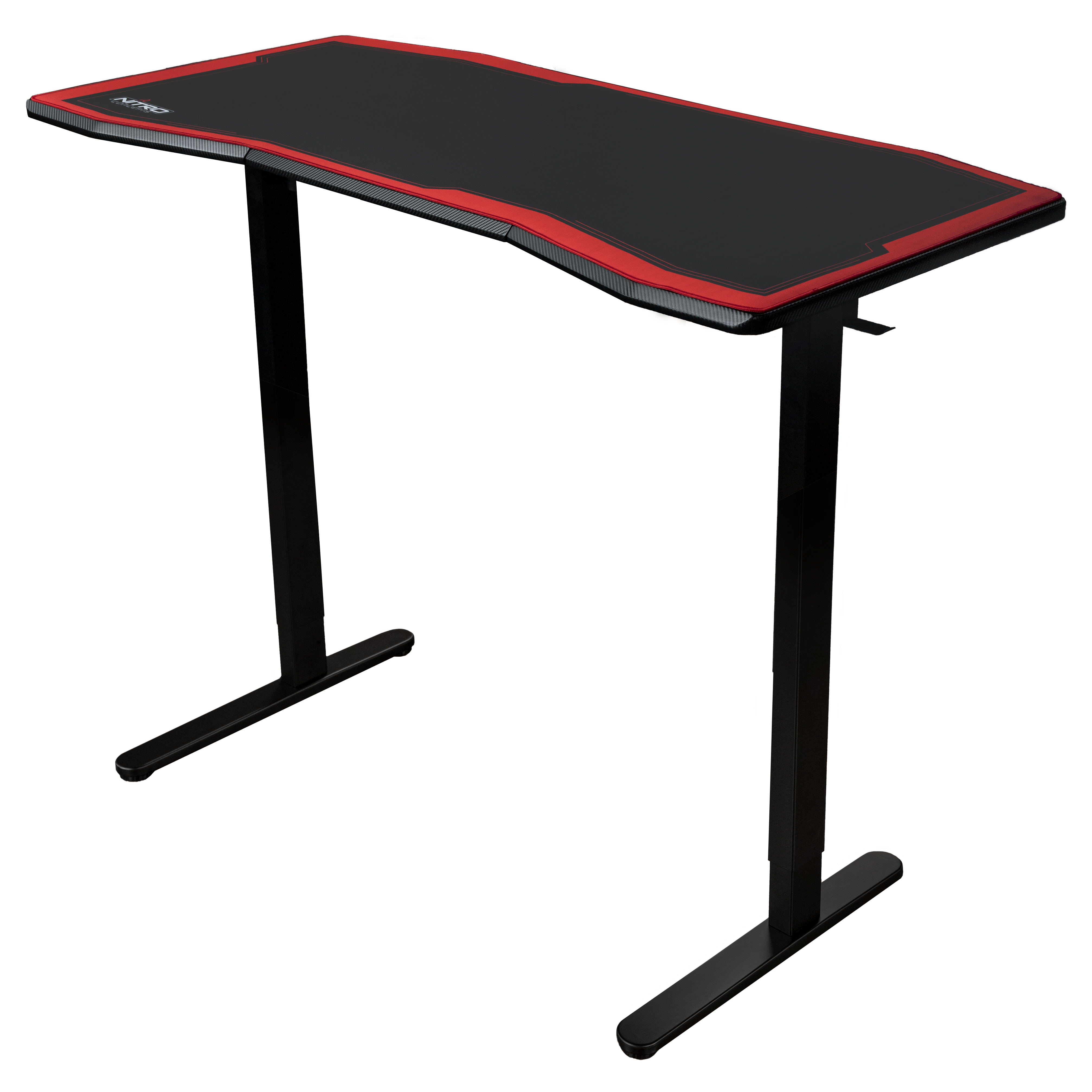 nitro-concepts - Gaming Desk D16M Carbon Red