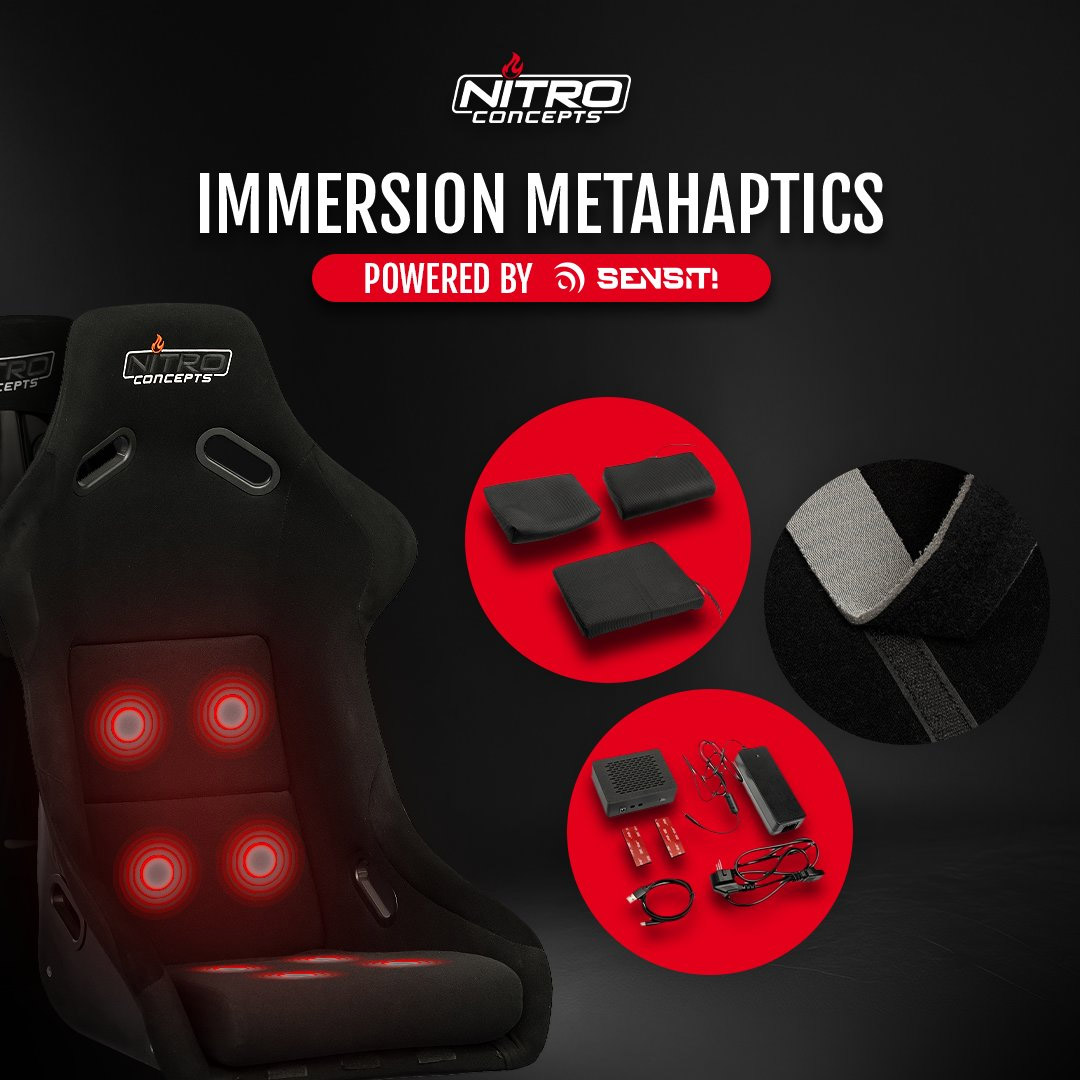  - E-Racer IMMERSION Metahaptics LED Bundle
