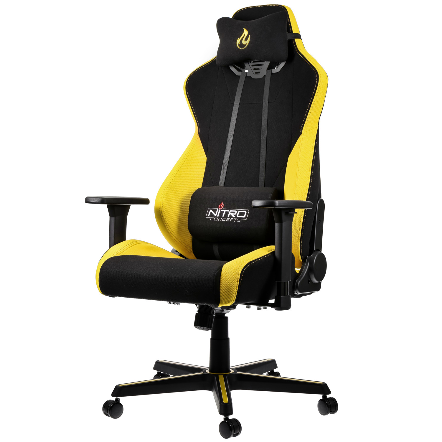 nitro-concepts - Cadeira de Gaming S300 Amarelo Astral