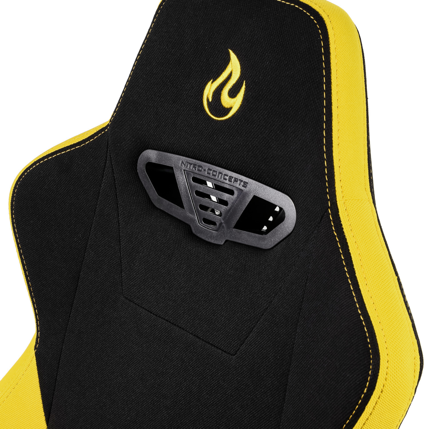 nitro-concepts - Cadeira de Gaming S300 Amarelo Astral