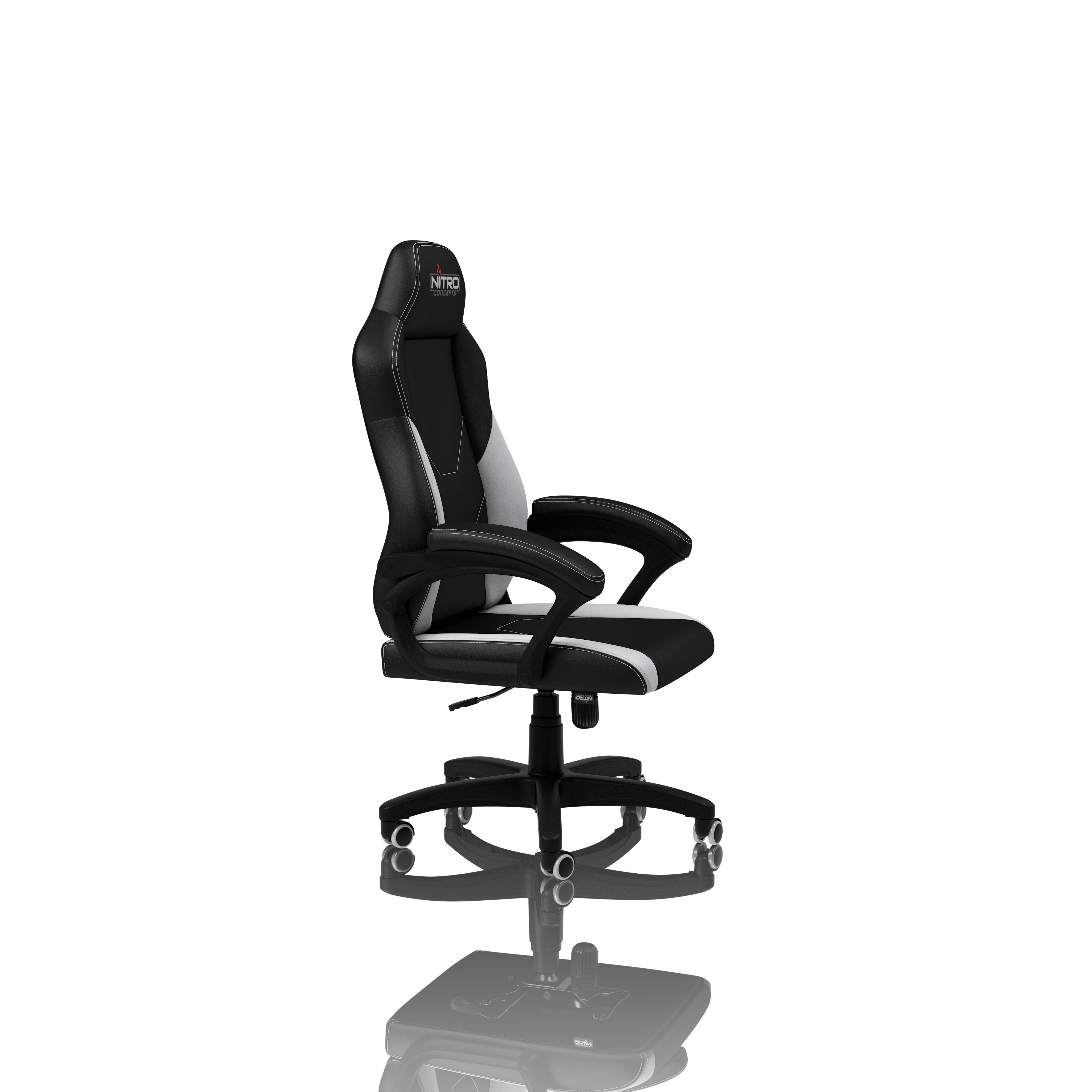nitro-concepts - C100 Gaming Stuhl schwarz/weiß