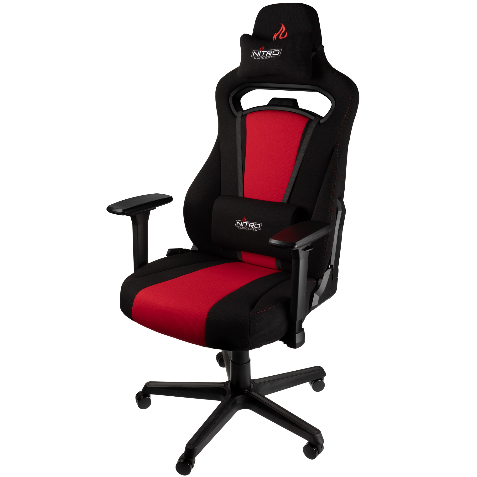 nitro-concepts - E250 Gaming Stuhl schwarz/rot