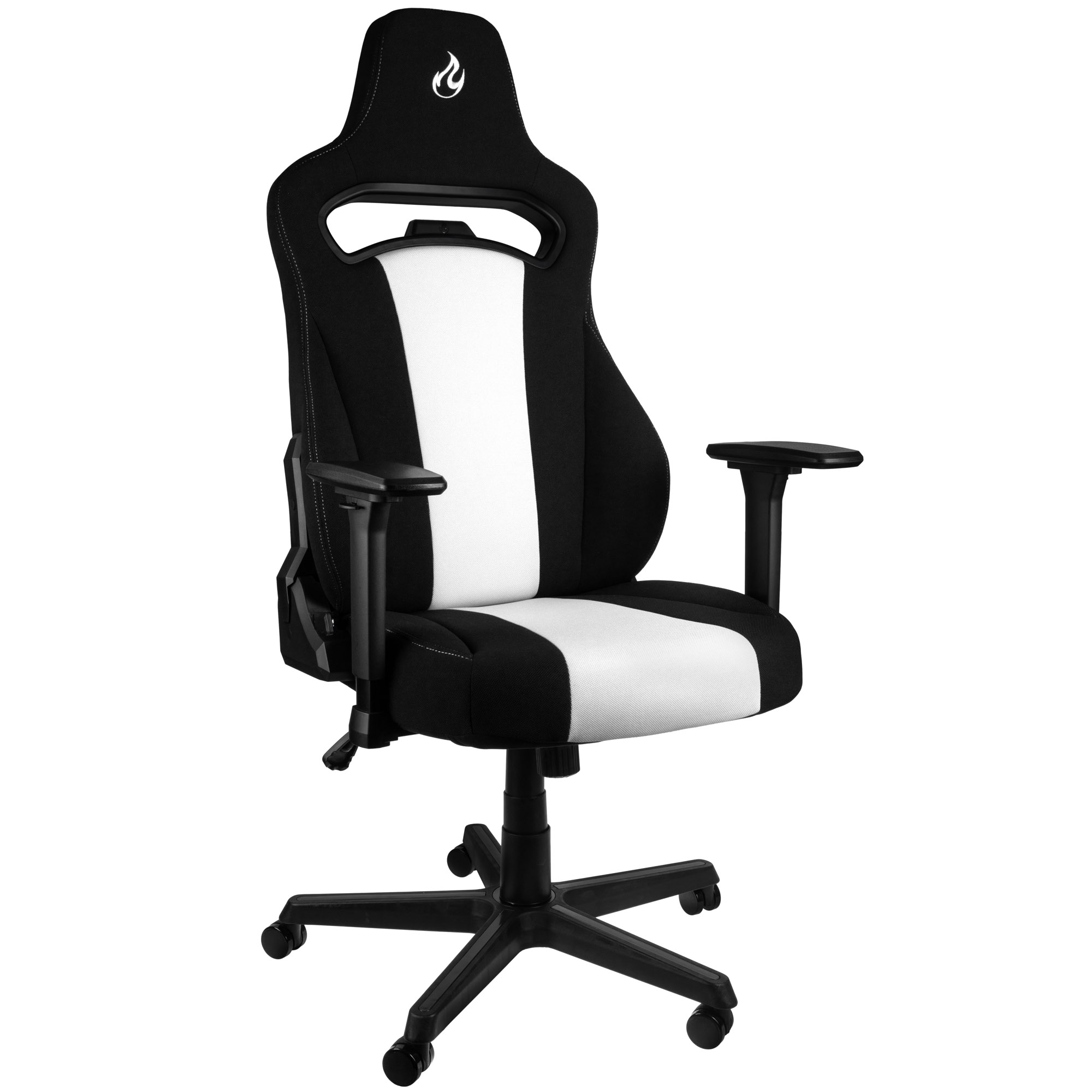 nitro-concepts - Cadeira de Gaming E250 Preto/Branco