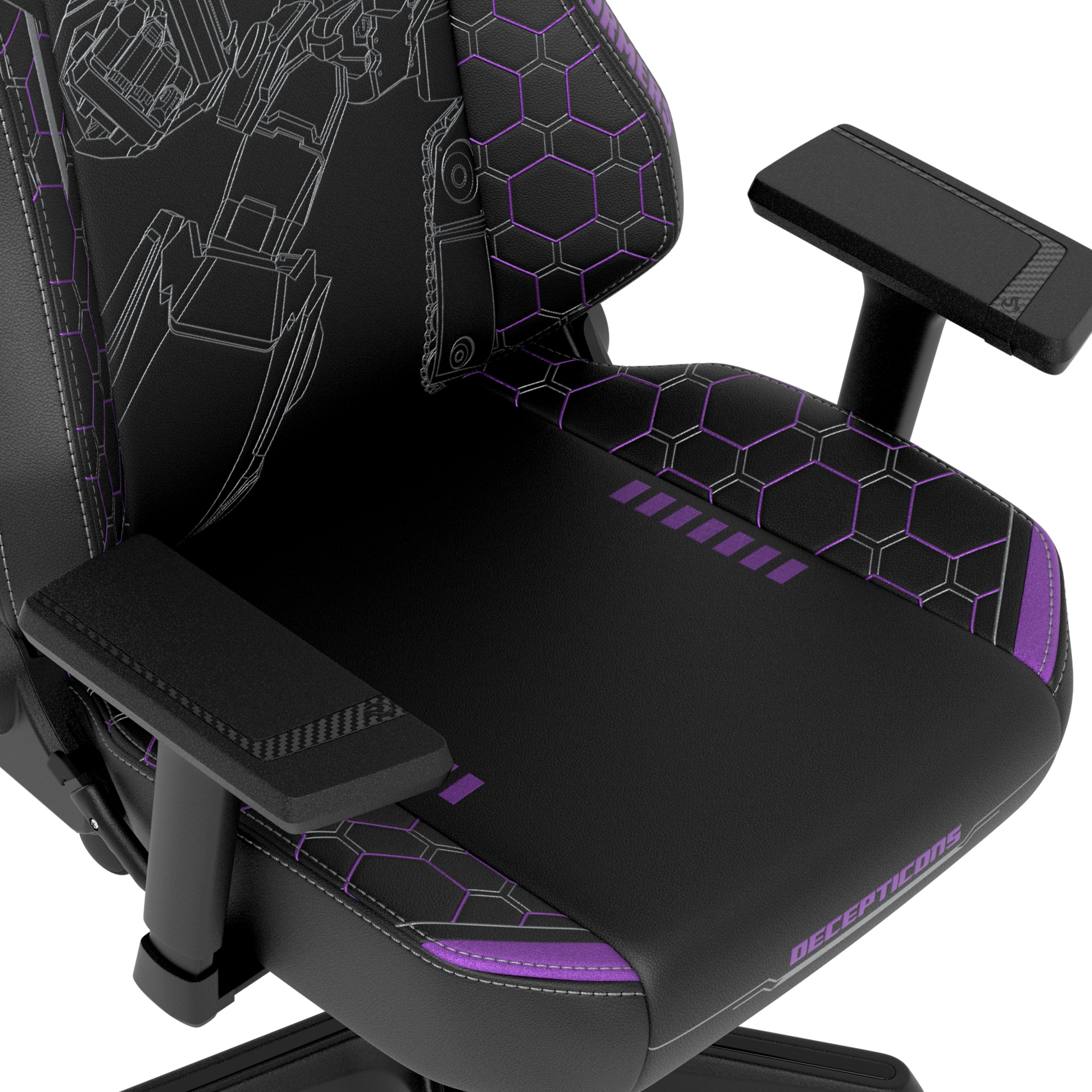nitro-concepts - X1000 Gaming Chair Transformers Decepticons Edition