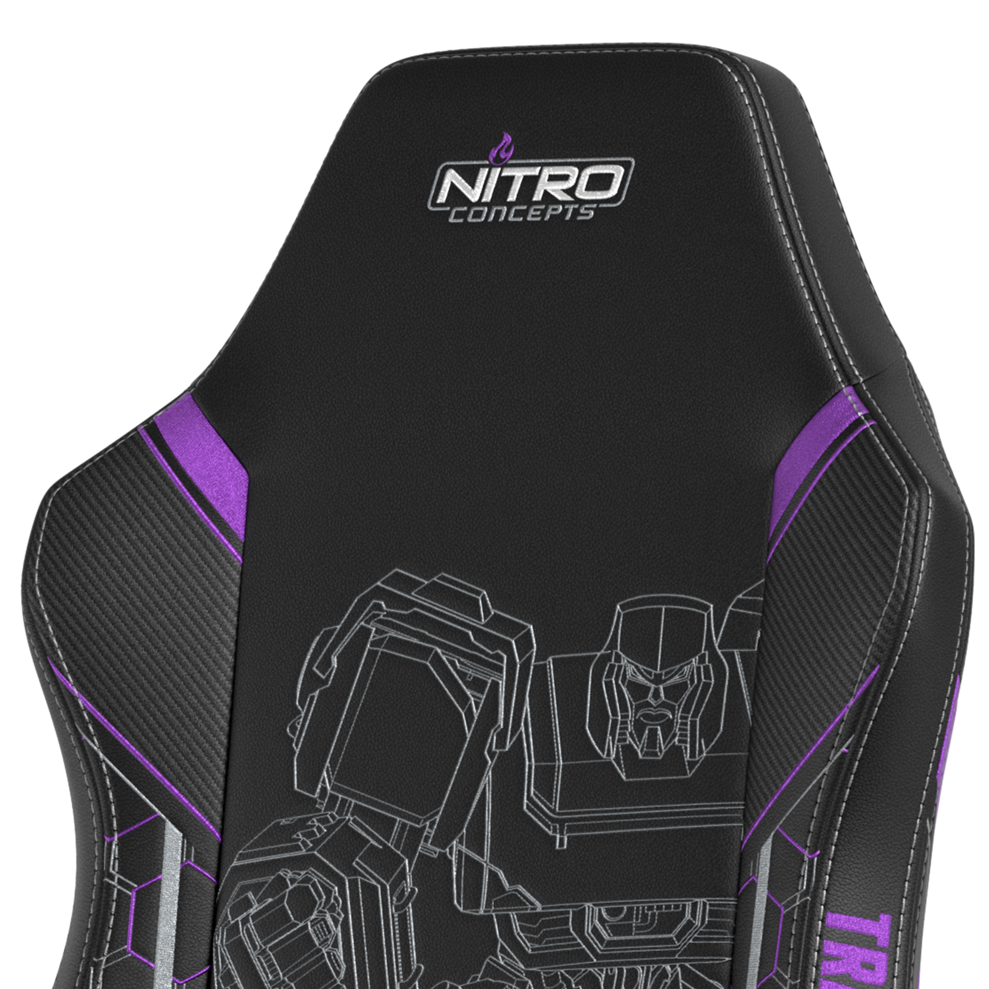 nitro-concepts - X1000 Gaming Chair Transformers Decepticons Edition