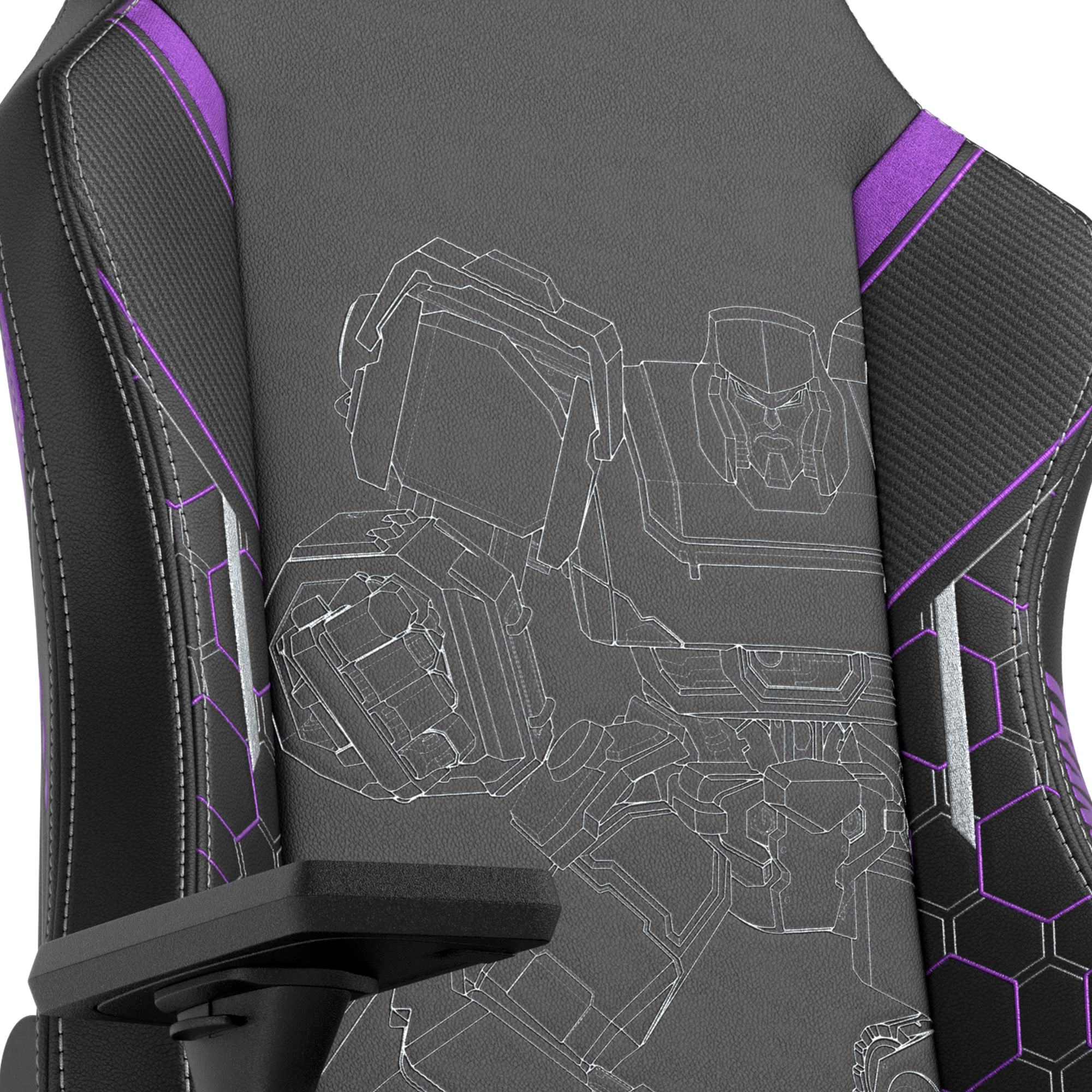 nitro-concepts - X1000 Gaming Chair Transformers Decepticons Edition