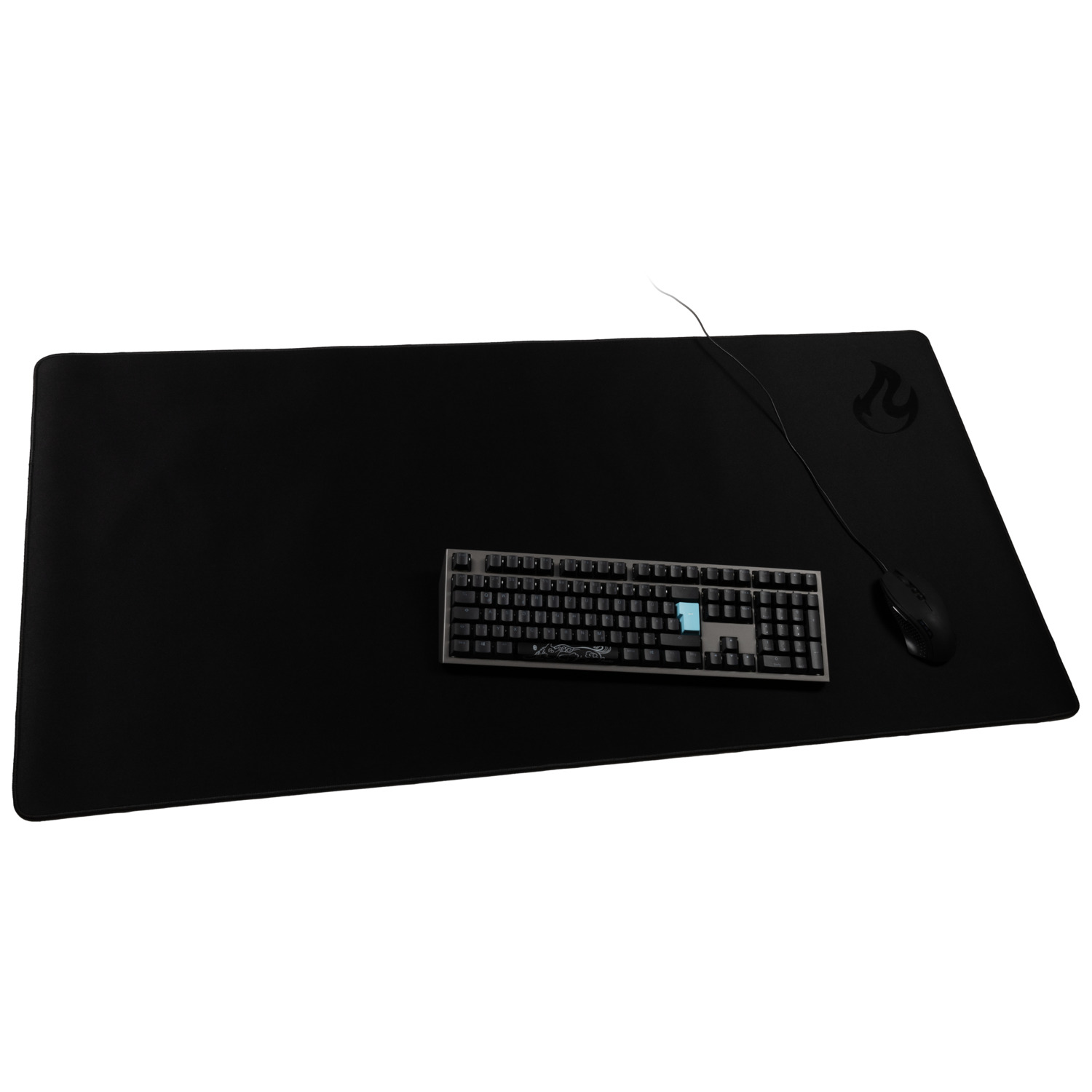 nitro-concepts - Deskmat DM12 - 1200x600mm - STEALTH BLACK