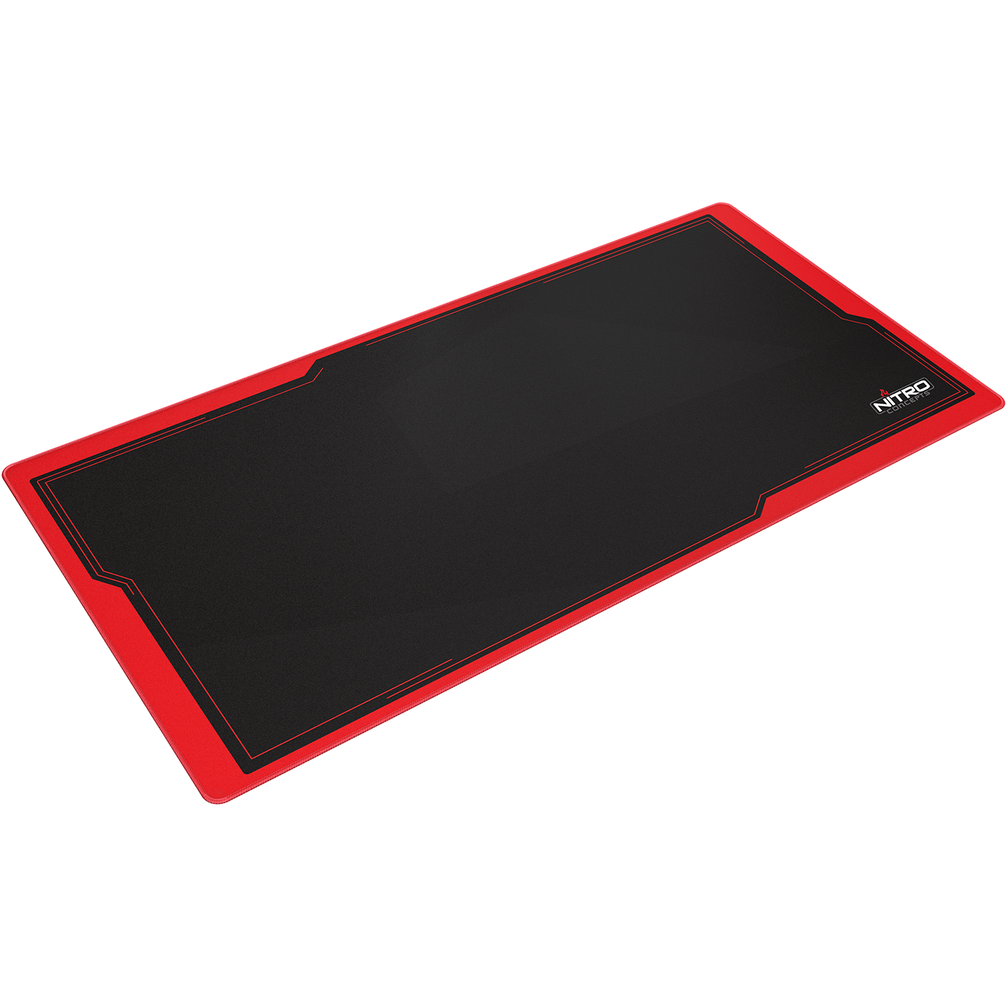 nitro-concepts - Deskmat DM12 - 1200x600mm - INFERNO RED