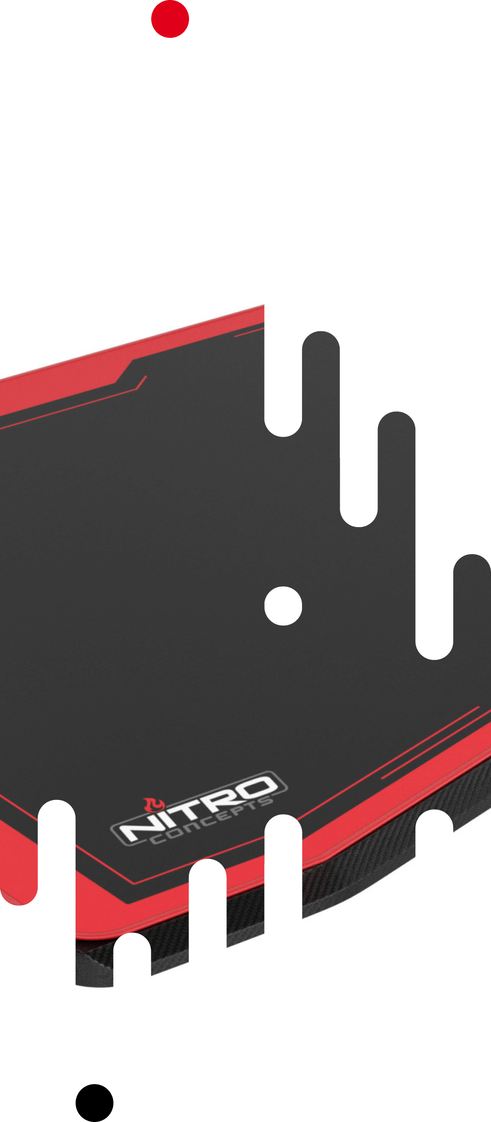 Gaming Desk D16m Carbon Red