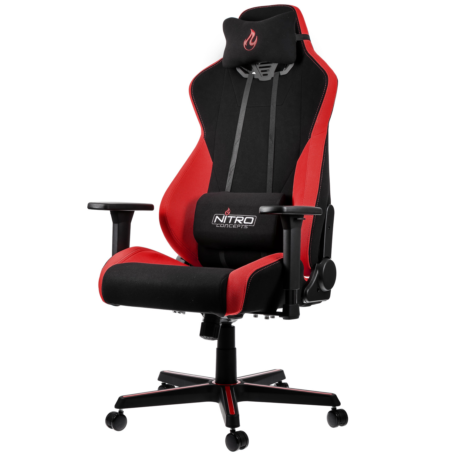 Nitro Concepts - Cadeira de Gaming S300 - Vermelho Inferno