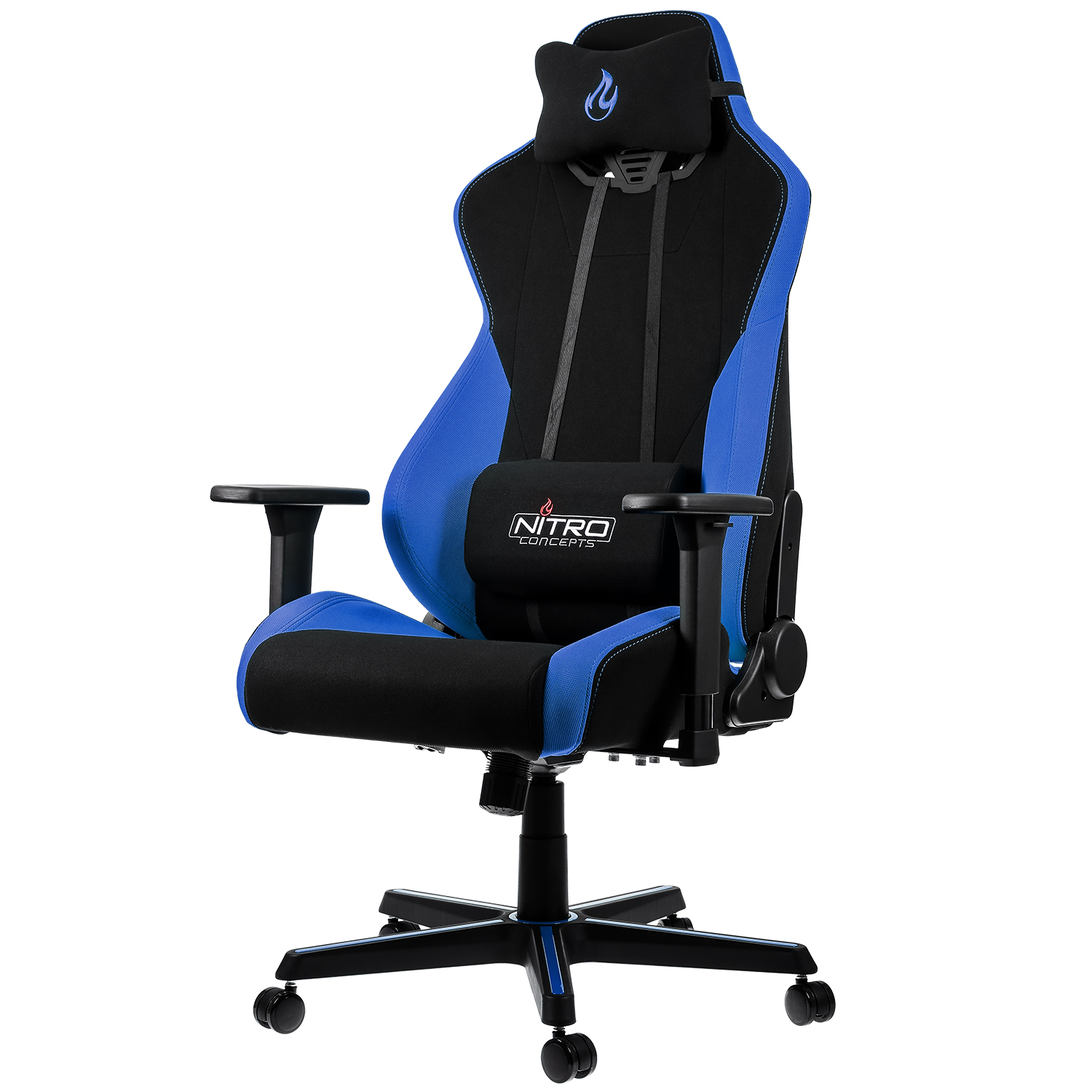 Nitro Concepts - Cadeira de Gaming S300 Gaming Chair - Azul Galático