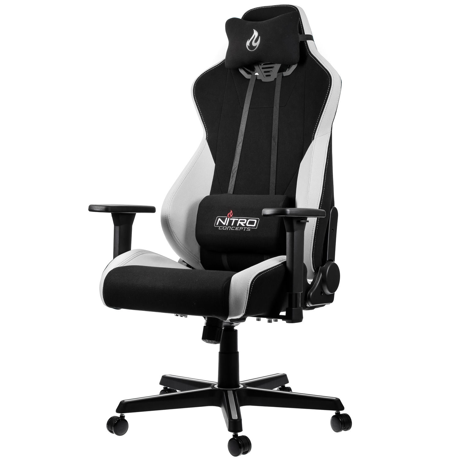 Nitro Concepts - Cadeira de Gaming S300 - Branco Radiante