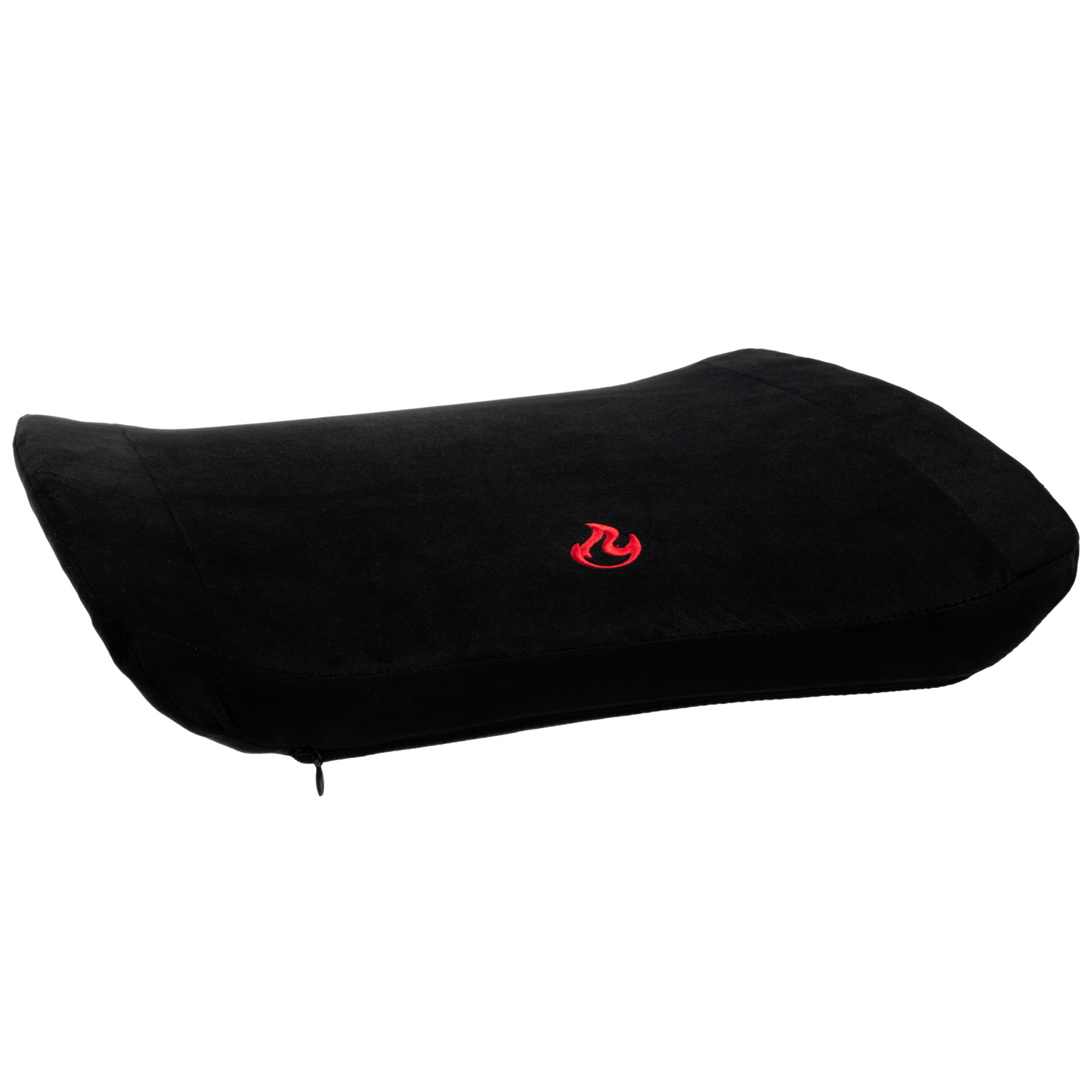 Memory Foam Pillow Set Black Red