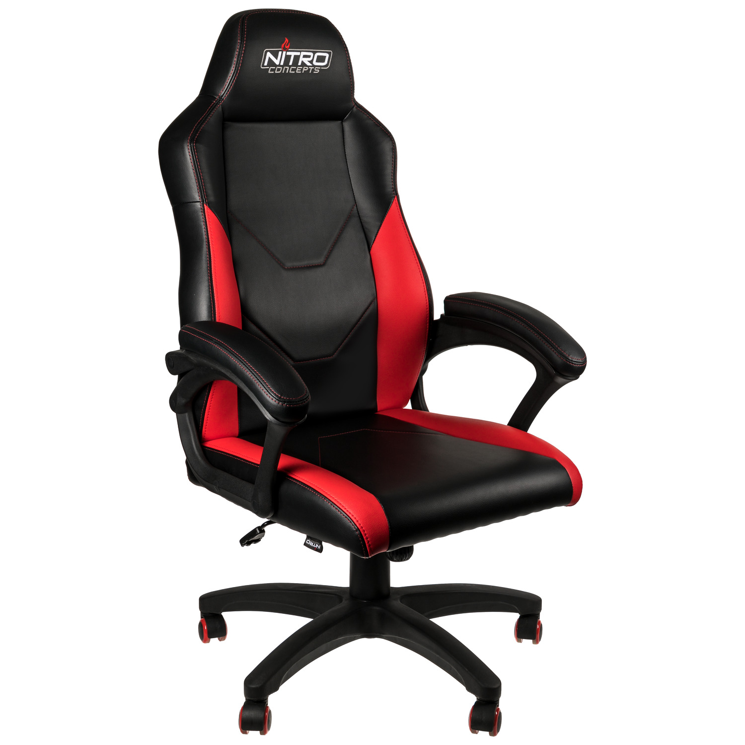 Nitro Concepts - C100 Gaming Stuhl - schwarz/rot