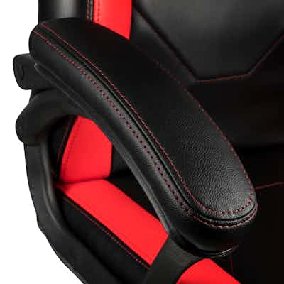 C100 Gaming Stuhl schwarz/rot