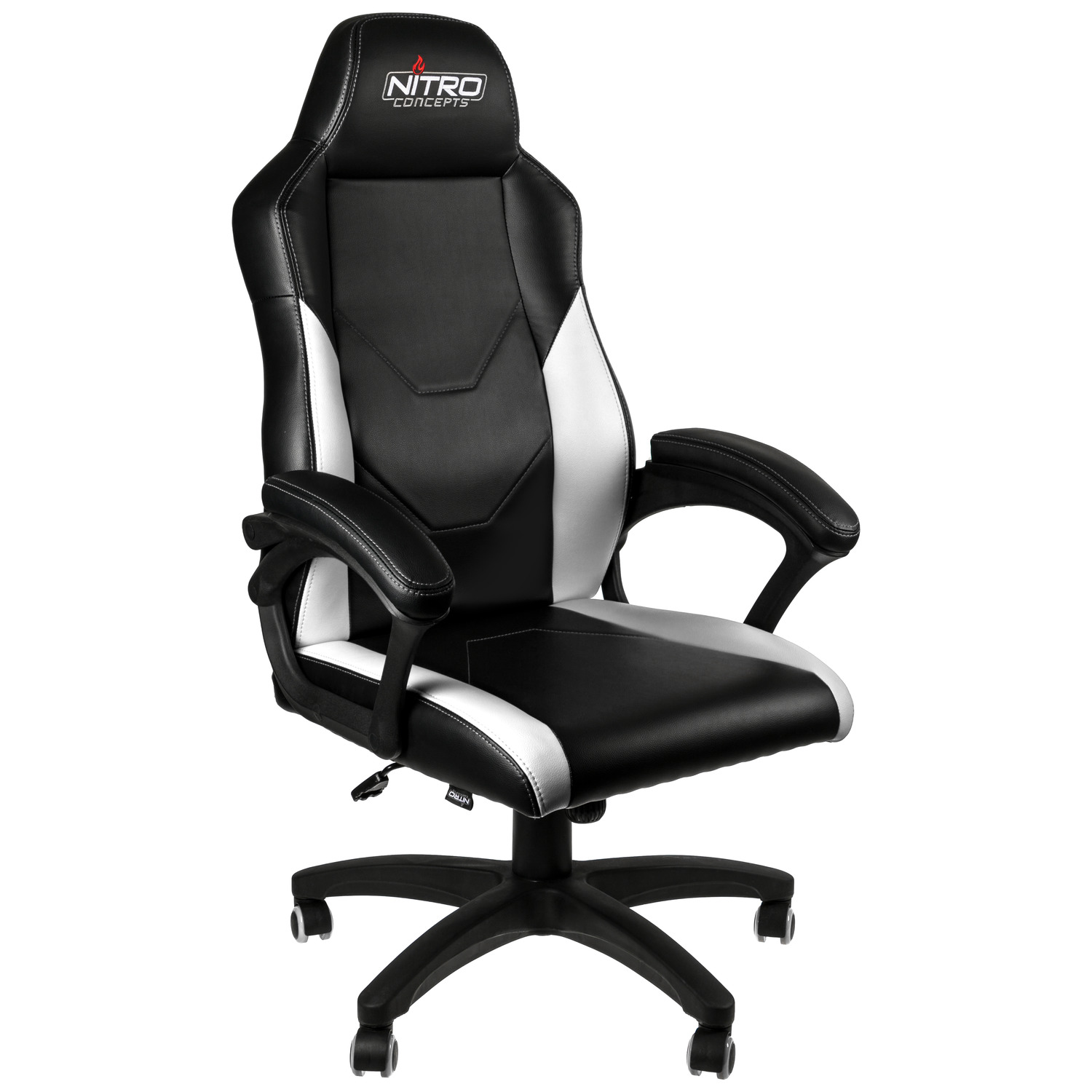 Nitro Concepts - C100 Gaming Chair - Black / White