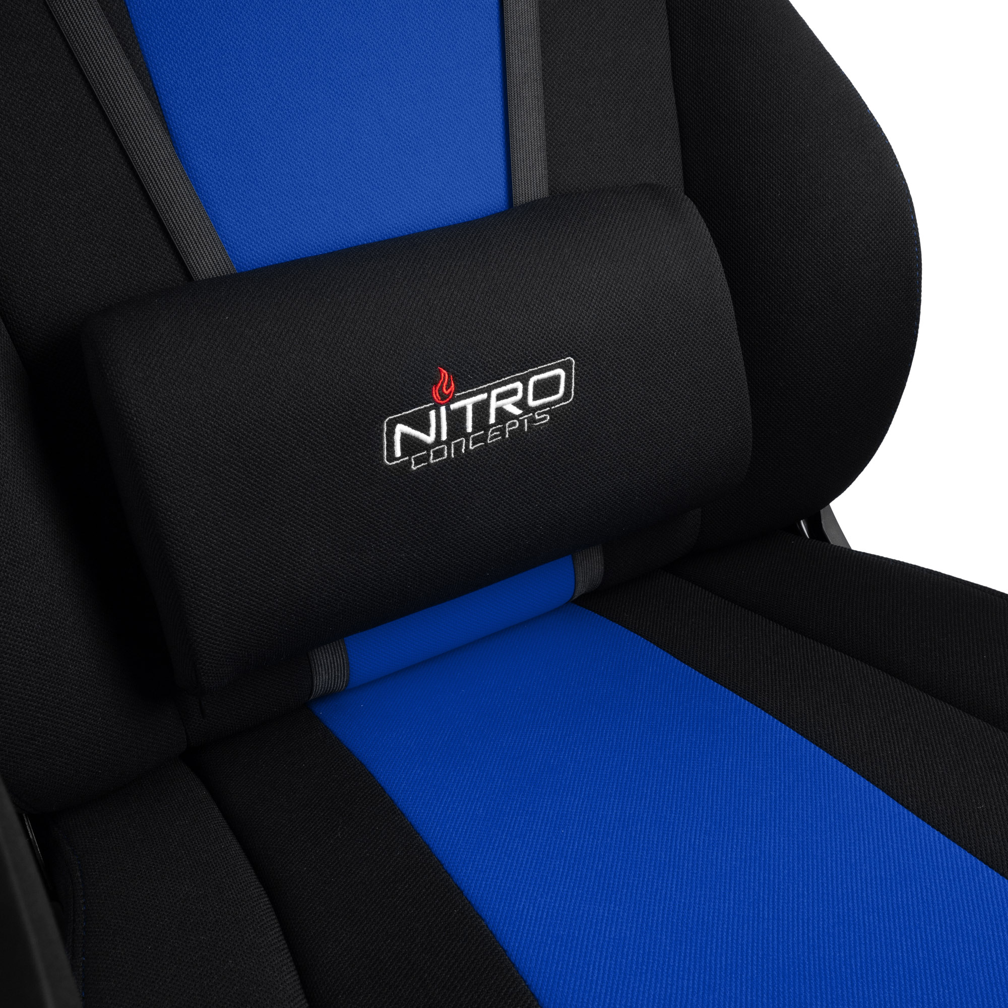 Nitro Concepts - E250 Gamestoel Zwart/Blauw