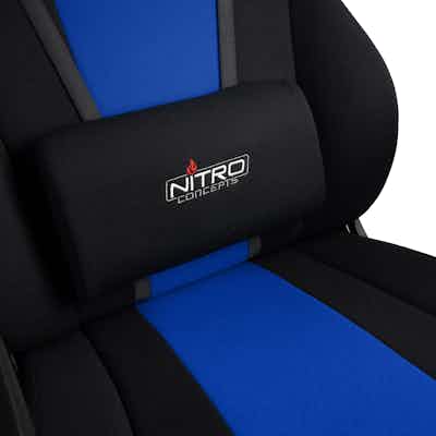 E250 Gaming Stuhl schwarz/blau