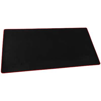 Deskmat DM12, 1200x600mm - schwarz/rot