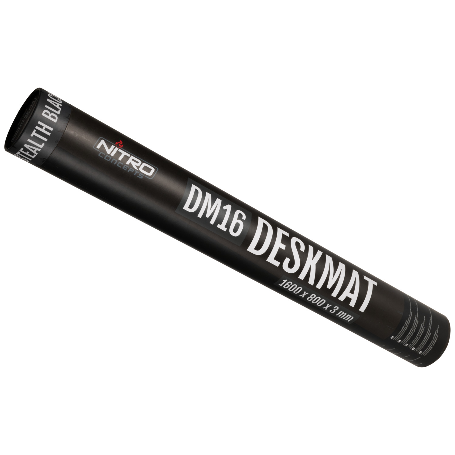 Deskmat DM16 - 1600x800mm - STEALTH BLACK