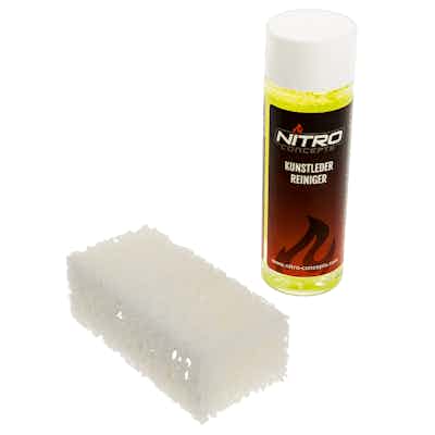 Nitro Concepts - PU-Leder - Reinigungsmittel inkl. Schwamm - 100ml